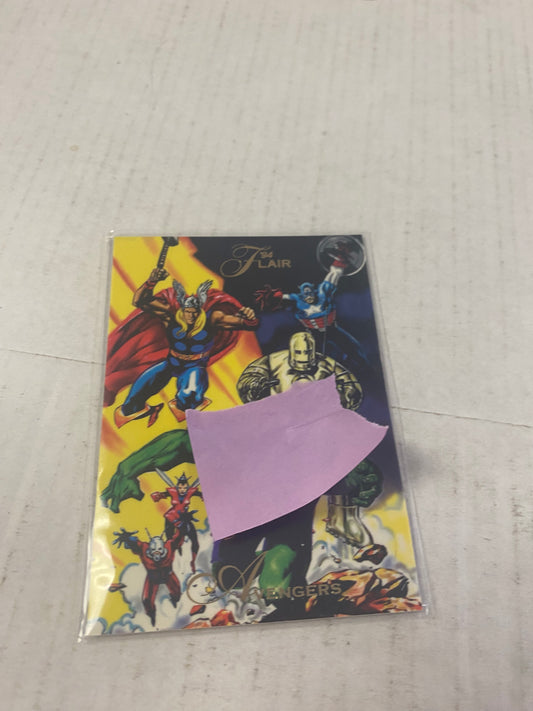 MARVEL FLAIR 1994 AVENGERS GREAT CONDITION