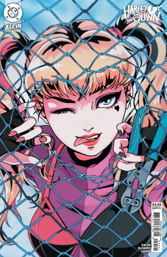 DC COMICS HARLEY QUINN #55 CVR D