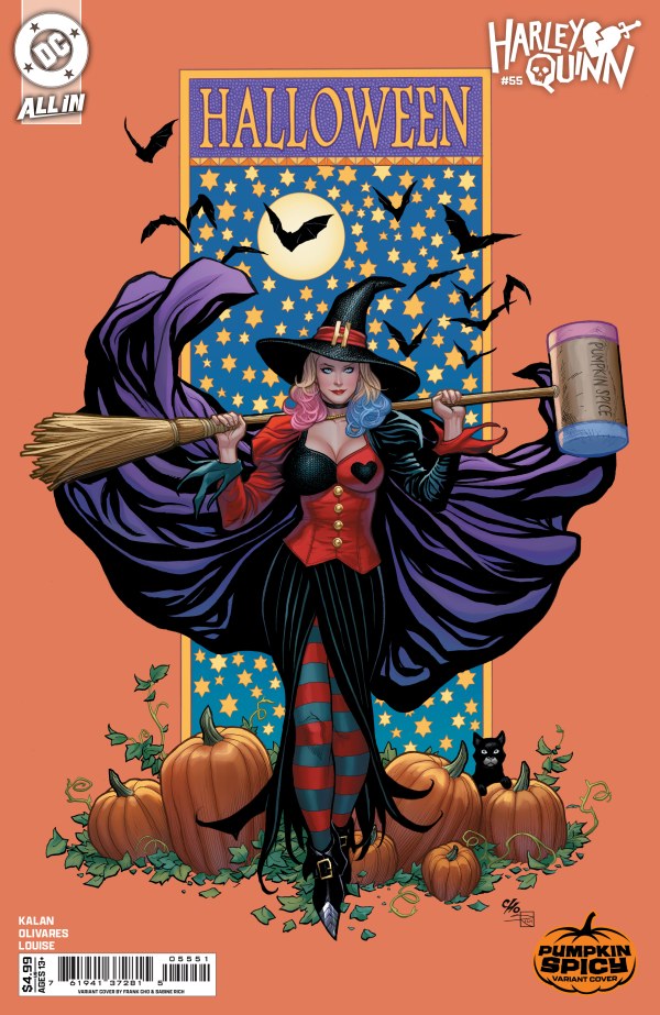DC COMICS HARLEY QUINN #55 CVR E PUMPKIN SPICE