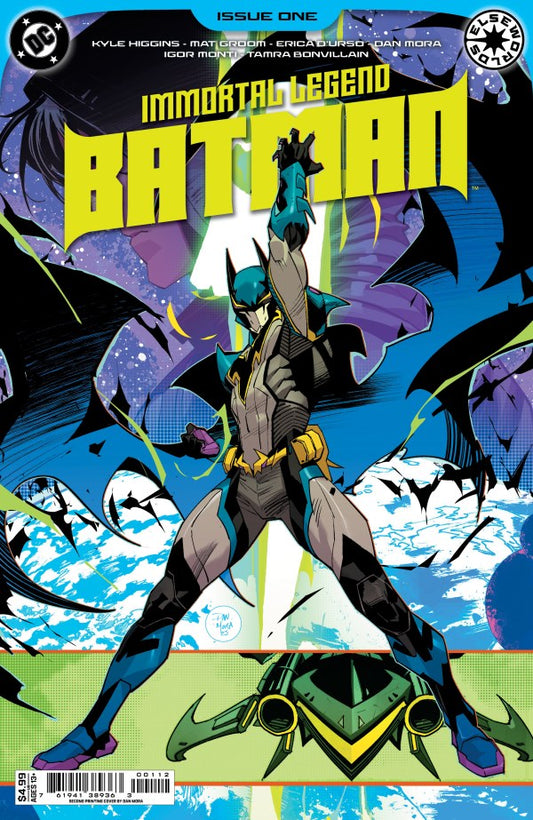 DC COMICS IMMORTAL LEGEND BATMAN #1 SECOND PRINTING