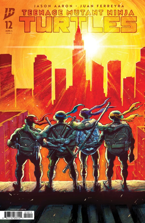 IDW PUBLISHING TEENAGE MUTANT NINJA TURTLES #12 CVR B