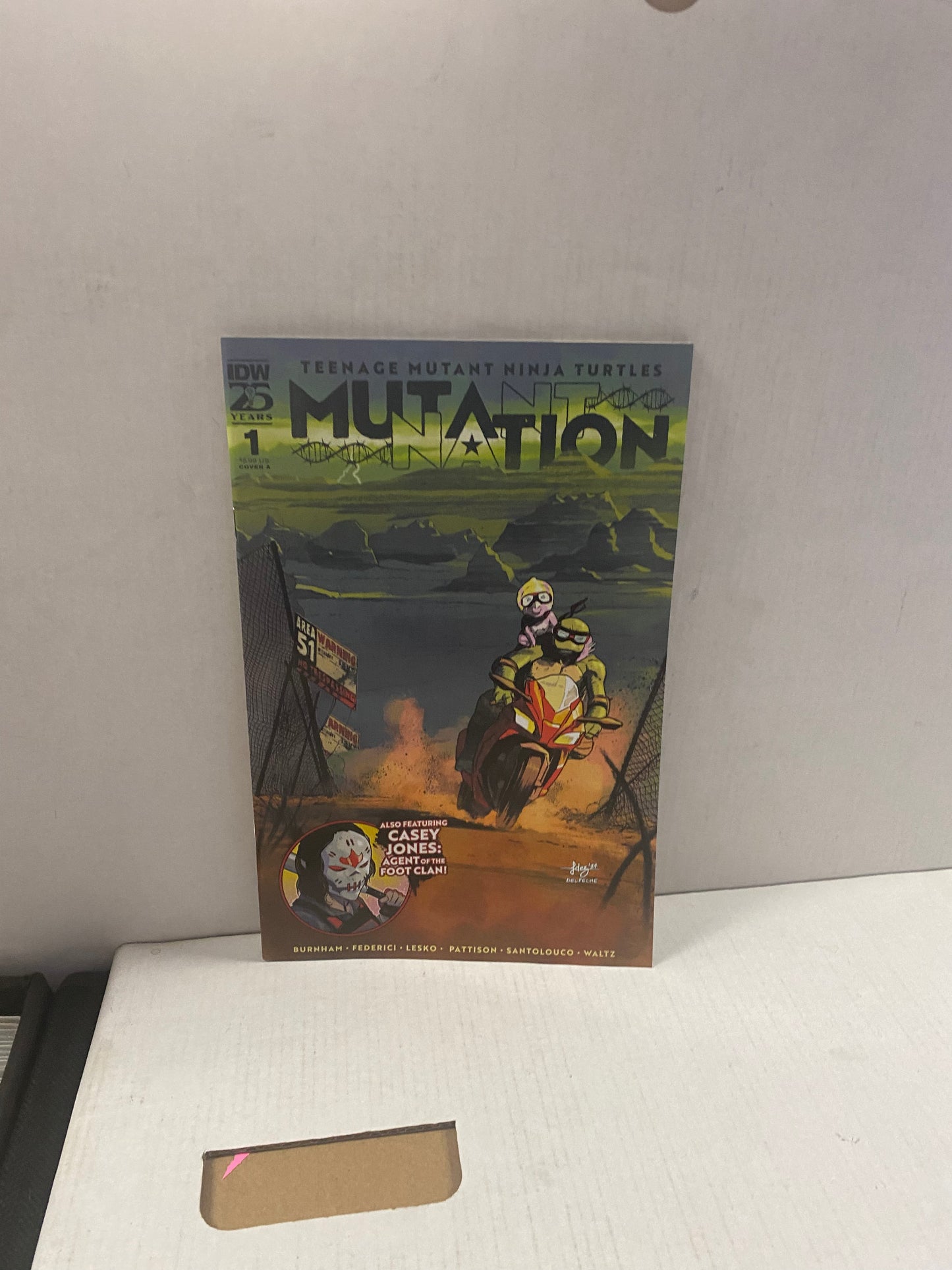 IDW PUBLISHING TEENAGE MUTANT NINJA TURTLES MUTANT NATION 1