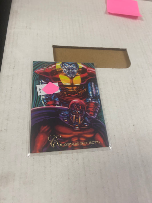 MARVEL FLAIR 94 COLOSSUS DEFECTS GOOD CONDITION