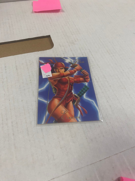 MARVEL FLAIR 94 ELEKTRA GOOD  CONDITION