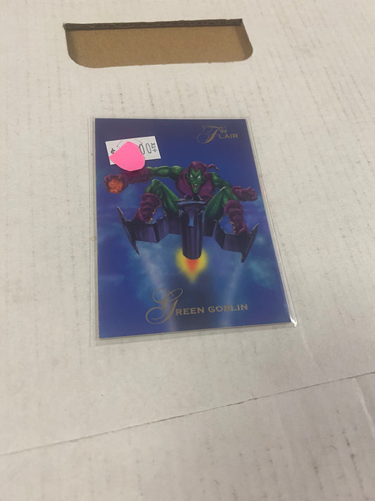 MARVEL FLAIR 94 GREEN GOBLIN GREAT CONDITION