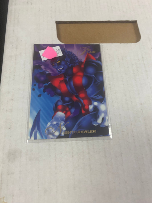 MARVEL FLAIR 94 NIGHTCRAWLER OKAY CONDITION