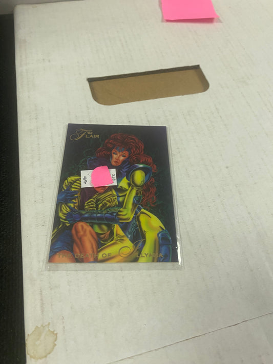 MARVEL FLAIR 94 DEATH OF ILLYANA OKAY CONDITION