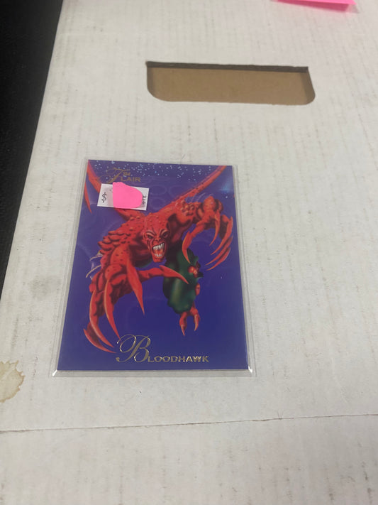 MARVEL FLAIR 94 BLOODHAWK  OKAY CONDITION