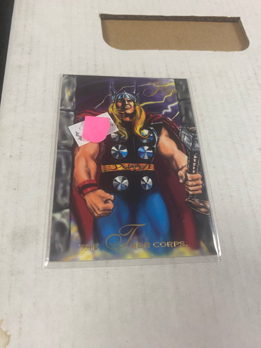 MARVEL FLAIR 94 THE THOR CORPS  DECENT CONDITION