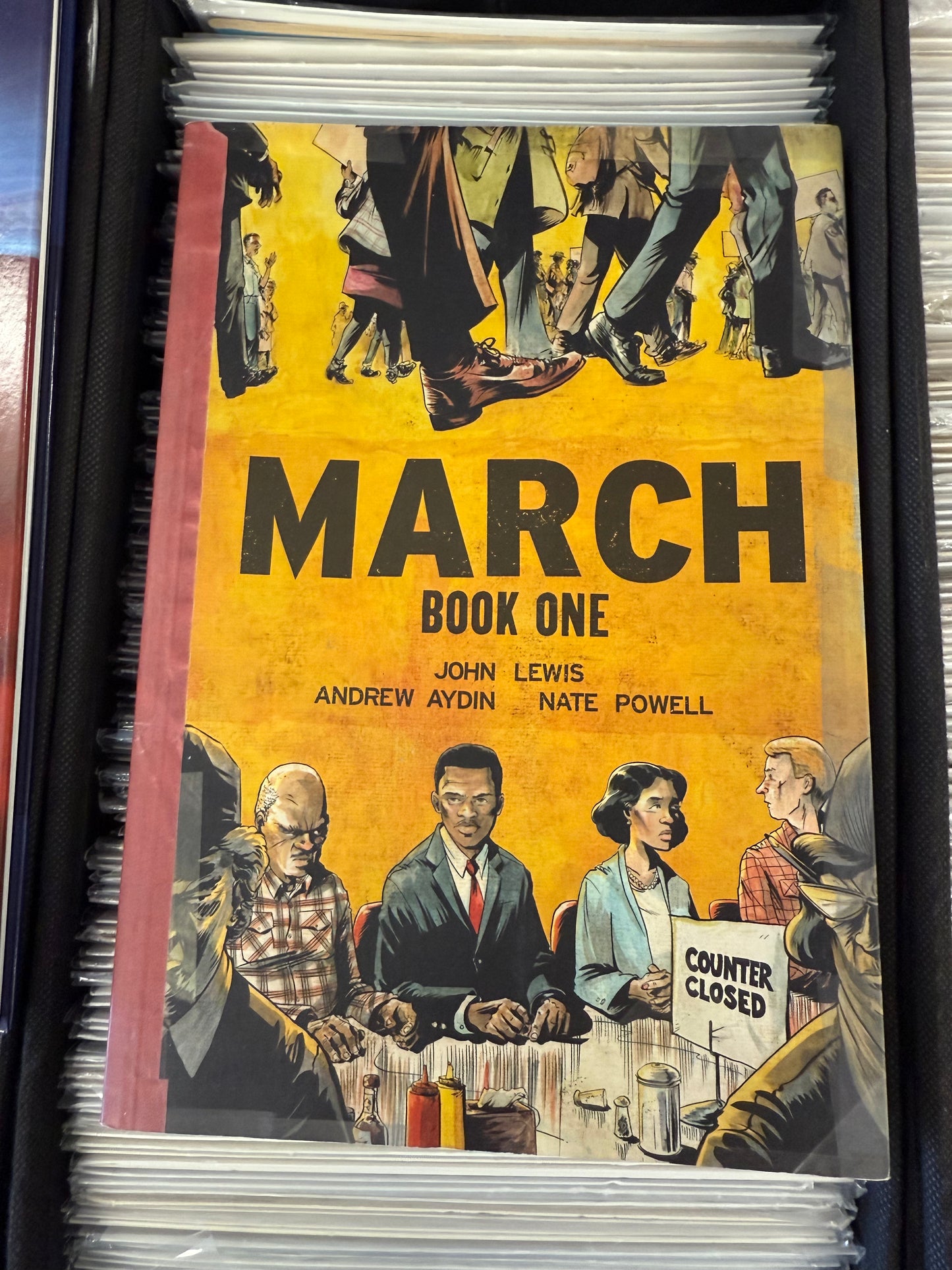 MARCH BOOK ONE JOHN LEWIS GRAPHIC NOVEL