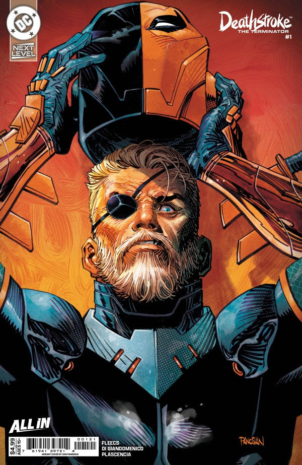 DC COMICS DEATHSTROKE THE TERMINATOR #1 CVR B DAN PANOSIAN CARD STOCK VAR