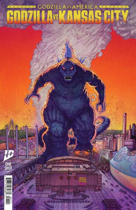 IDW PUBLISHING GODZILLA VS AMERICA GODZILLA VS KANSAS CITY #1 1025