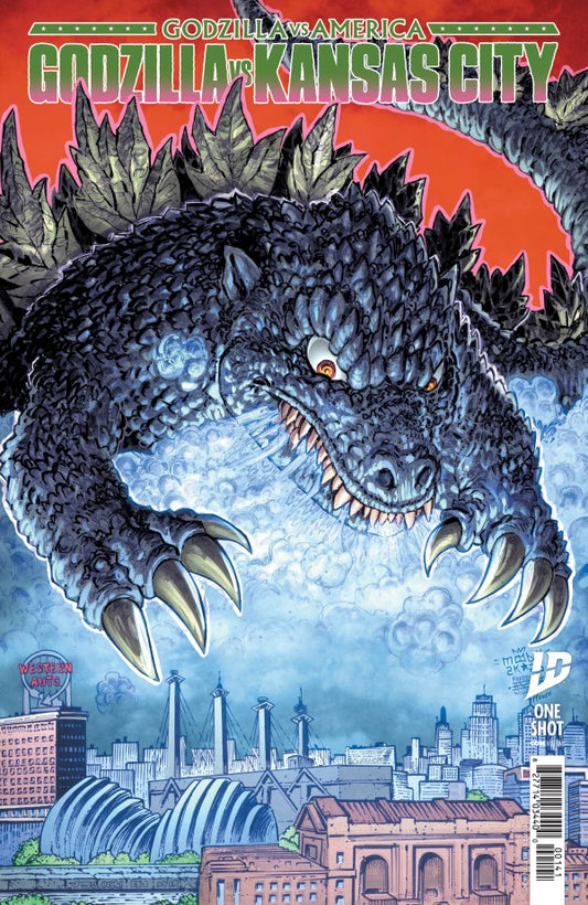 IDW PUBLISHING GODZILLA VS AMERICA GODZILLA VS KANSAS CITY #1 CVR B 1025