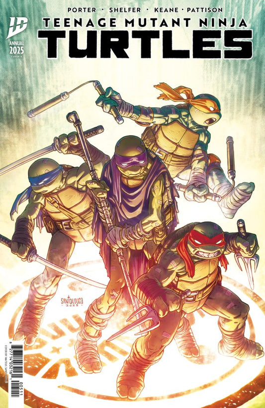 IDW PUBLISHING TEENAGE MUTANT NINJA TURTLES ANNUAL #1
