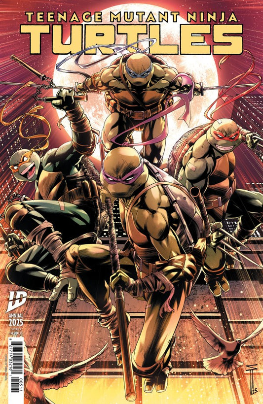 IDW PUBLISHING TEENAGE MUTANT NINJA TURTLES ANNUAL #1 CVR B