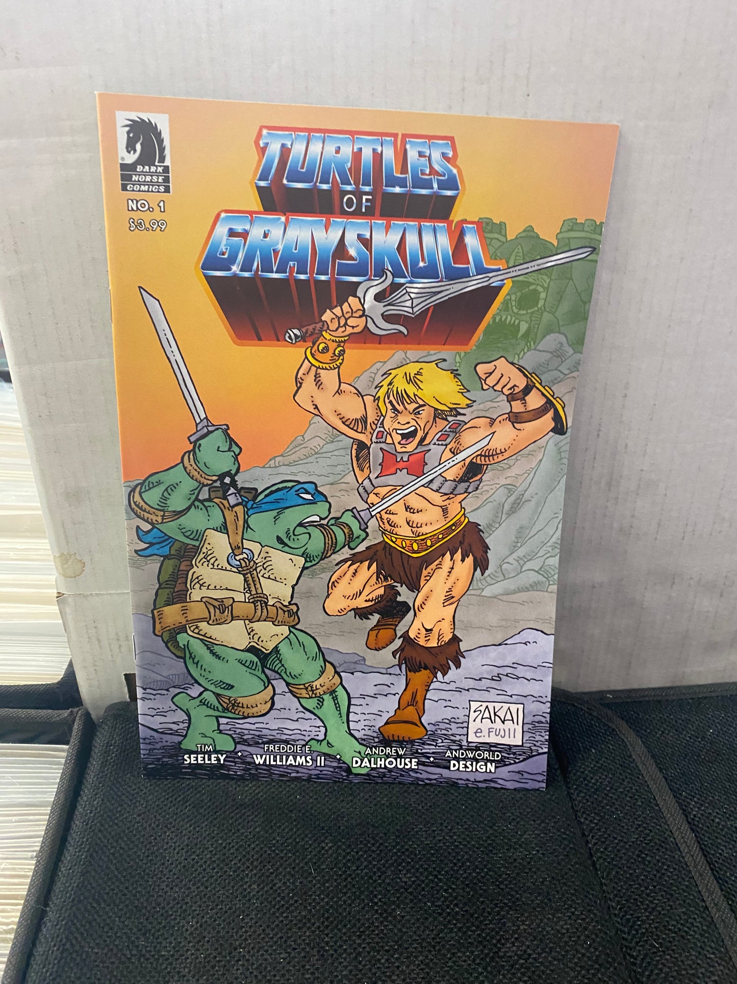 DARK HORSE COMICS TURTLES OF GRAYSKULL #1 Variant B