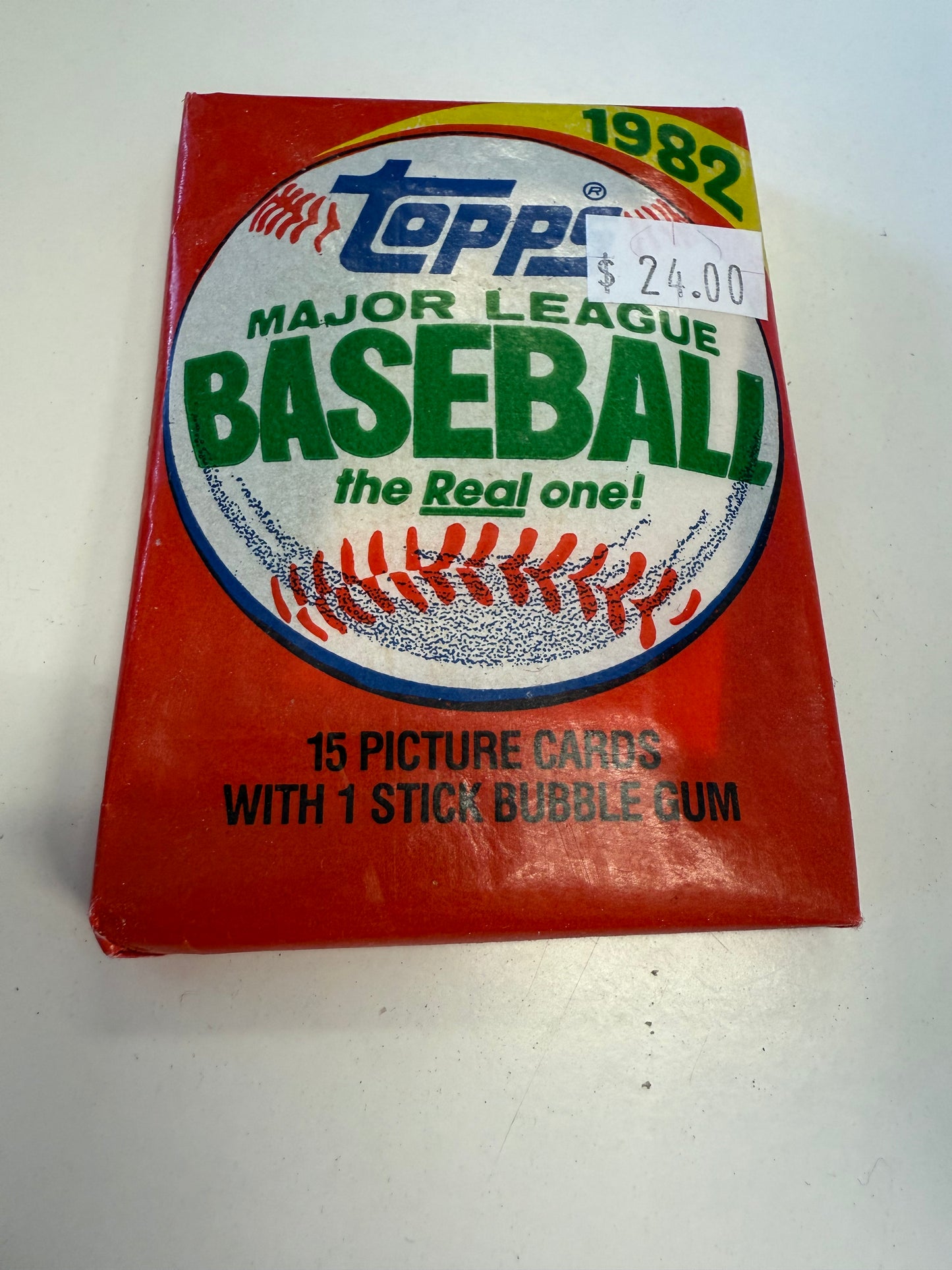 Topps 1982 Major League Baseball cards pack