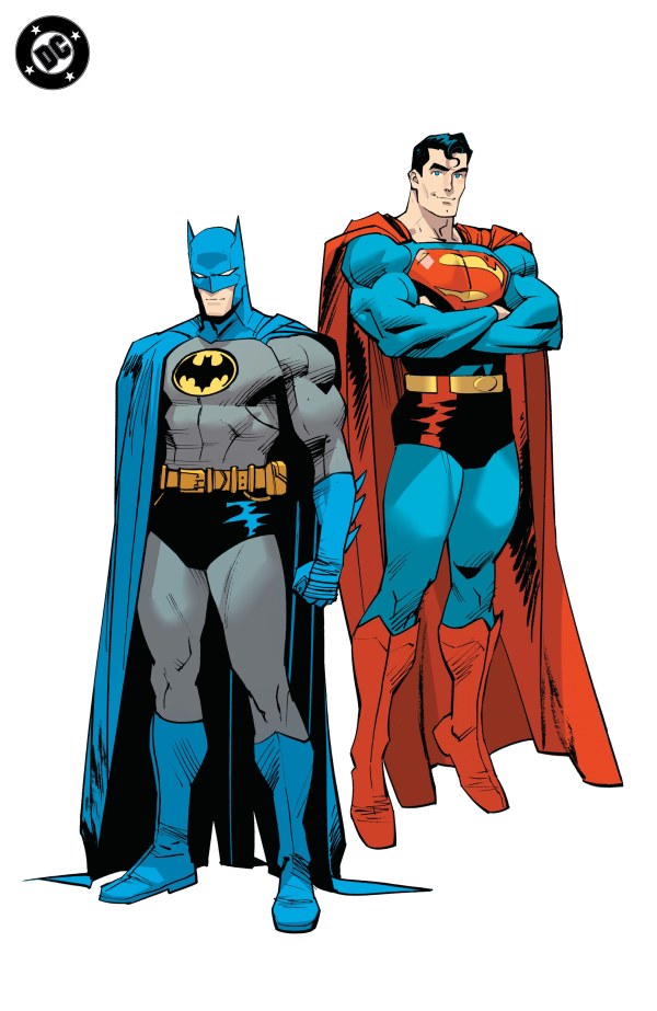 DC COMICS BATMAN SUPERMAN WORLDS FINEST #49 CVR F DAN MORA CORNER BOX SPOT FOIL VAR