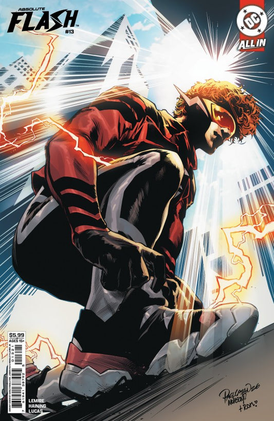 DC COMICS ABSOLUTE FLASH #13 CVR B CARLO PAGULAYAN CARD STOCK VAR