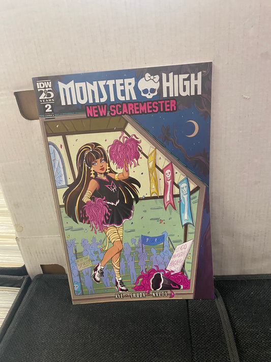 IDW PUBLISHING MONSTER HIGH NEW SCAREMESTER #2