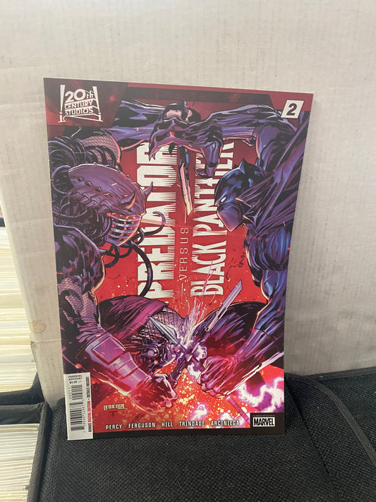 MARVEL COMICS PREDATOR VS BLACK PANTHER #2
