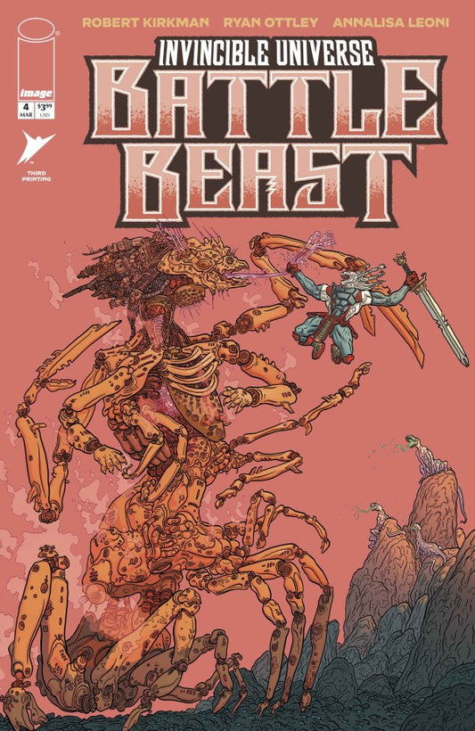 IMAGE COMICS INVINCIBLE UNIVERSE BATTLE BEAST #4 3RD PTG