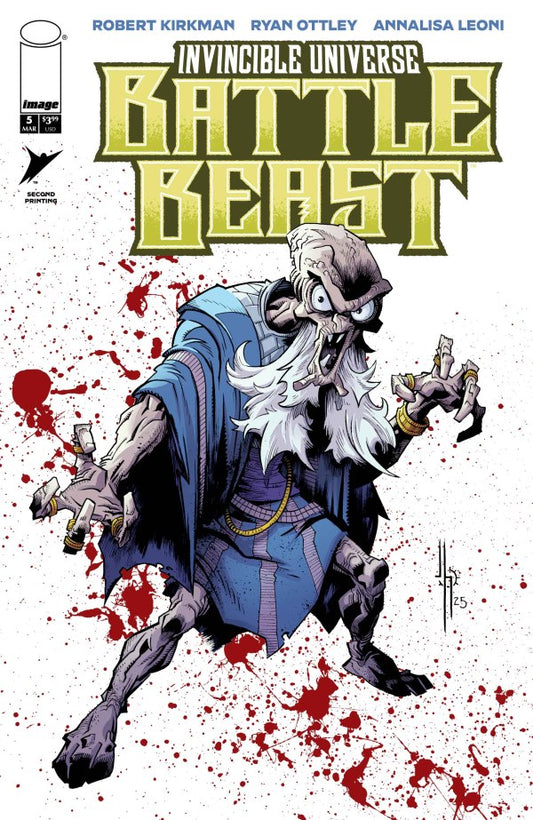 IMAGE COMICS INVINCIBLE UNIVERSE BATTLE BEAST #5 2ND PTG