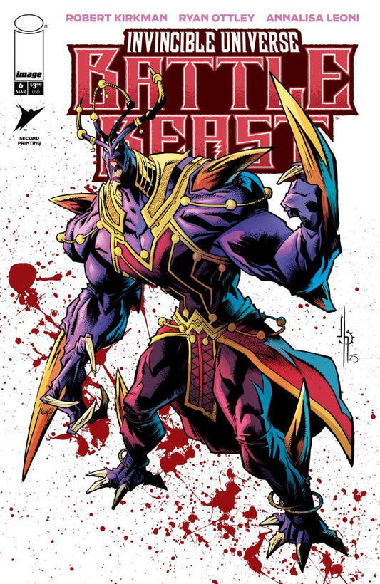 IMAGE COMICS INVINCIBLE UNIVERSE BATTLE BEAST #6 2ND PTG