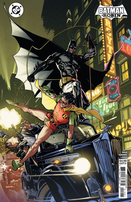 DC COMICS BATMAN AND ROBIN YEAR ONE # 12 CVR C