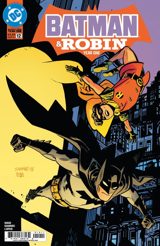 DC COMICS BATMAN AND ROBIN YEAR ONE # 12 A 1025