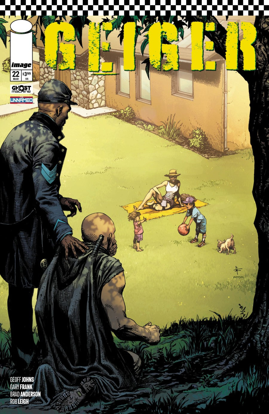 IMAGE COMICS GEIGER #22 CVR A GARY FRANK & BRAD ANDERSON