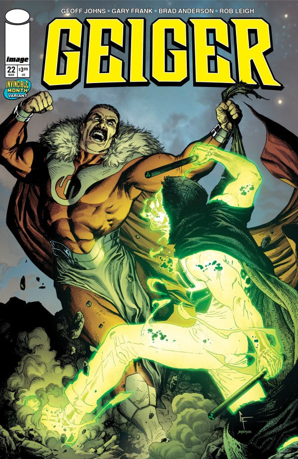 IMAGE COMICS GEIGER #22 CVR D GARY FRANK & BRAD ANDERSON INVINCIBLE TEAM UP VAR