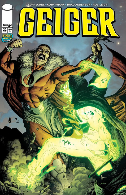 IMAGE COMICS GEIGER #22 CVR D GARY FRANK & BRAD ANDERSON INVINCIBLE TEAM UP VAR