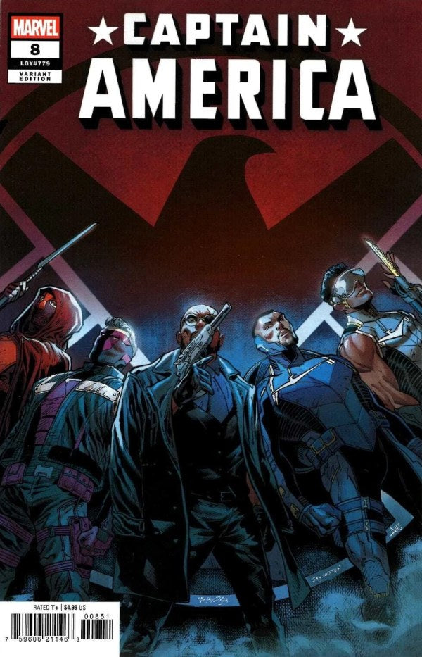 MARVEL COMICS CAPTAIN AMERICA #8 NETHO DIAZ VARIANT