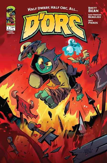IMAGE COMICS DORC #1 3RD PTG