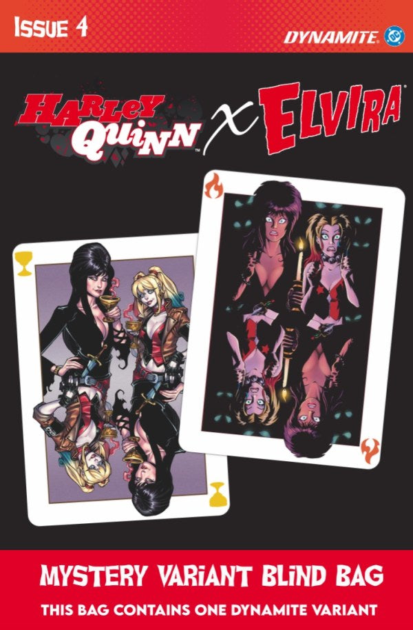 DC COMICS HARLEY QUINN X ELVIRA #4 CVR E BLIND BAG VAR