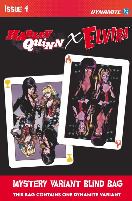 DC COMICS HARLEY QUINN X ELVIRA #4 CVR E BLIND BAG VAR
