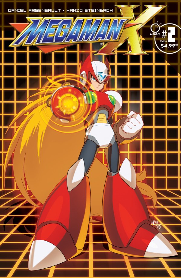 UDON MEGA MAN X #2 (OF 5) CVR A HANZO STEINBACH