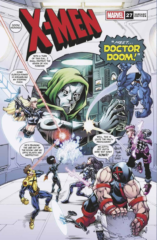 MARVEL COMICS X-MEN #27 TODD NAUCK DOOM HOMAGE VARIANT