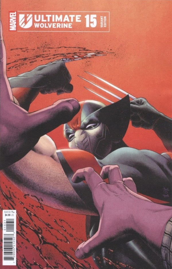 MARVEL COMICS ULTIMATE WOLVERINE #15 PAULO SIQUEIRA VARIANT