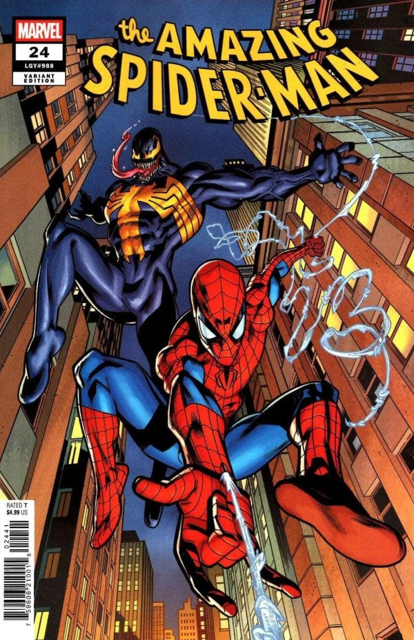 MARVEL COMICS AMAZING SPIDER-MAN #24 MIKE HAWTHORNE VARIANT [DS]