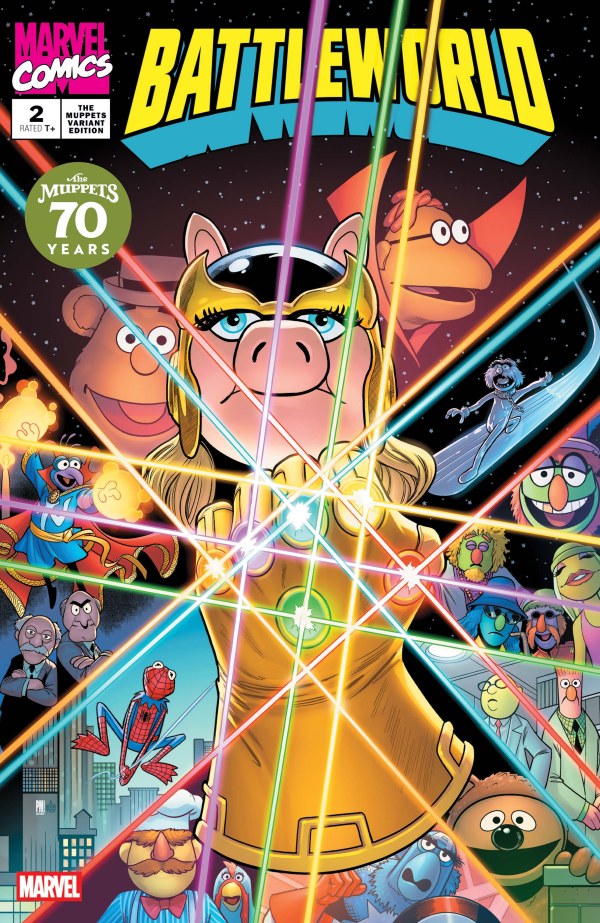 MARVEL COMICS BATTLEWORLD #2 MUPPETS COVER 1026