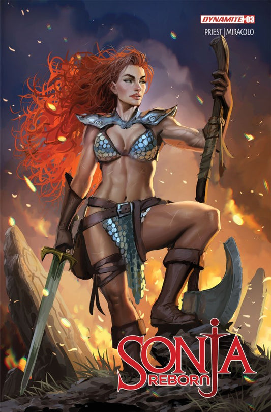 DYNAMITE COMICS SONJA REBORN #3 1025