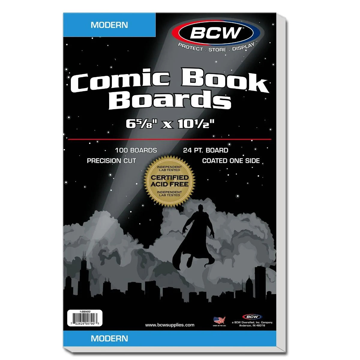 BCW COMIC BOOK BOARDS 24PT MODERN/CURRENT 100 PCS