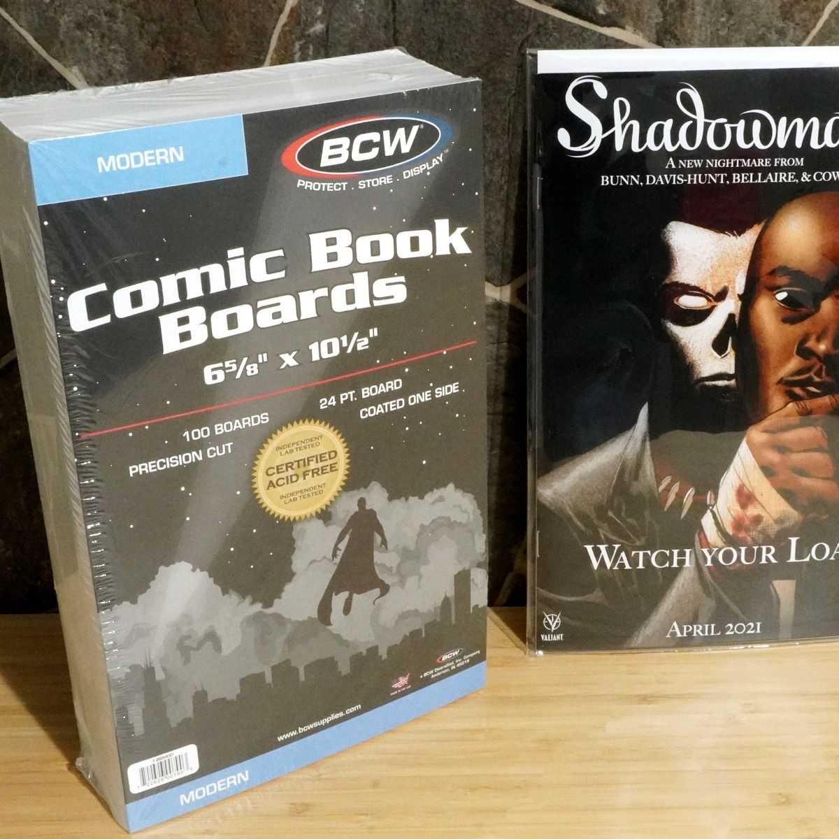 BCW COMIC BOOK BOARDS 24PT MODERN/CURRENT 100 PCS