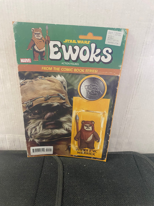 MARVEL COMICS STAR WARS EWOKS #1 COVER D