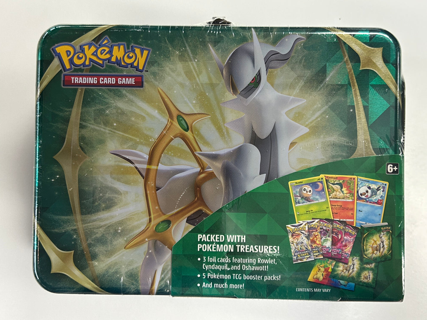 POKEMON SWORD & SHIELD ARCEUS TIN LUNCHBOX SEALED