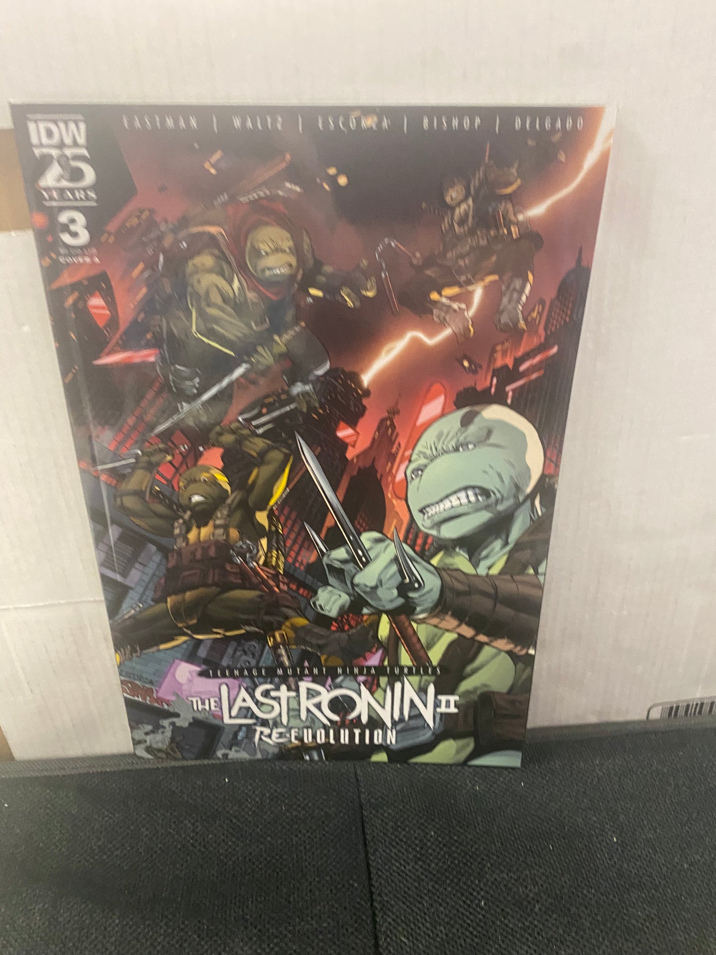 IDW PUBLISHING TEENAGE MUTANT NINJA TURTLES THE LAST RONIN II RE EVOLUTION # 3