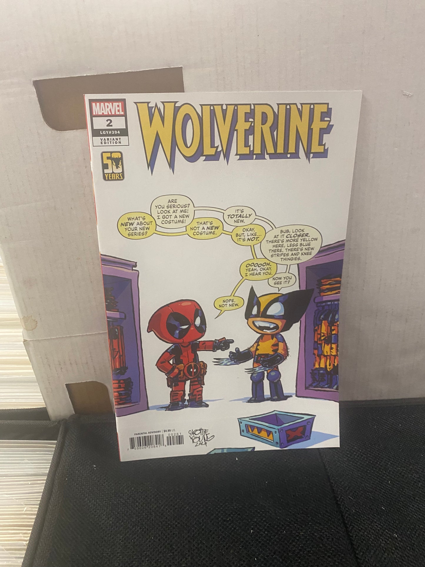 MARVEL COMICS WOLVERINE #2 COVER F