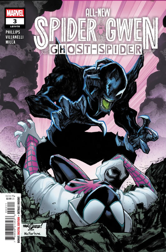 MARVEL COMICS ALL NEW SPIDER GWEN GHOST SPIDER 3 1025